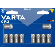 Батарейка Varta CR2 Lithium, 3.0 V, 10 шт.