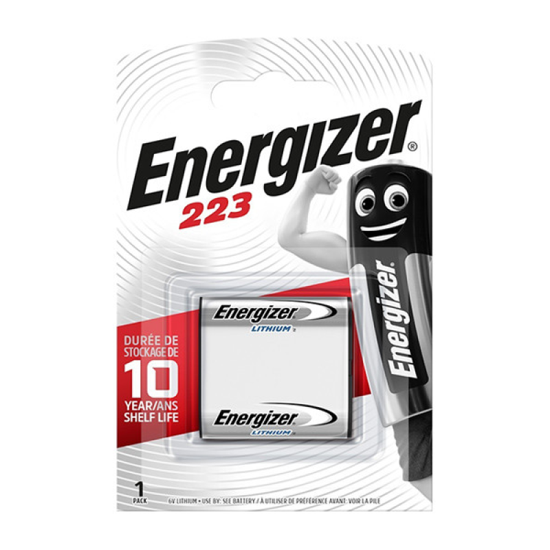 Батарейка Energizer E2 223, CR-P2 Lithium, 6.0 V, 1 шт.