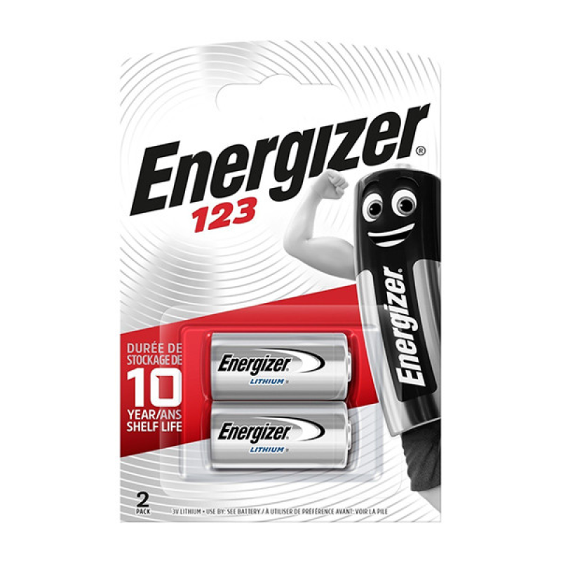 Батарейка Energizer CR123А Lithium, 3.0 V, 1 шт., ТІЛЬКИ ОФІЦІЙНЕ Батарейка Energizer CR123А Lithium, 3.0 V, 1 шт., ТІЛЬКИ ОФІЦІЙНЕ
