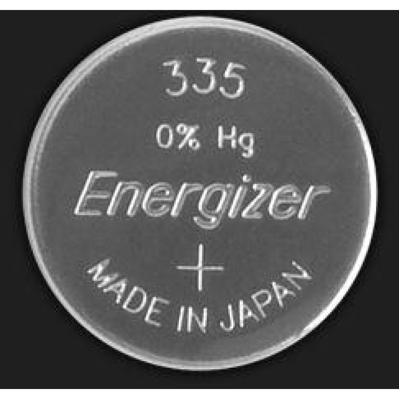 Батарейка Energizer 335 Silver Oxide (SR512SW), 1.55V, 1 шт.