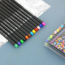 Набір різнокольорових лінерів Fineliner Color 12 кольорів, професійний набір лінерів для скетчів та малювання!