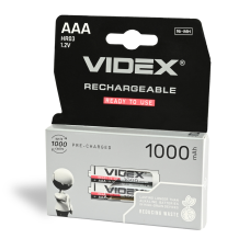 Акумулятор VIDEX R3 (AАА), 1000 mAh Ni-MH, 2 шт.
