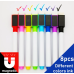 Набір кольорові маркери 8шт для магнітної дошки з магнітом