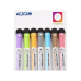Маркер Gxin  7шт КОЛЬОРОВІ + губка для магнітної білої дошки, планери