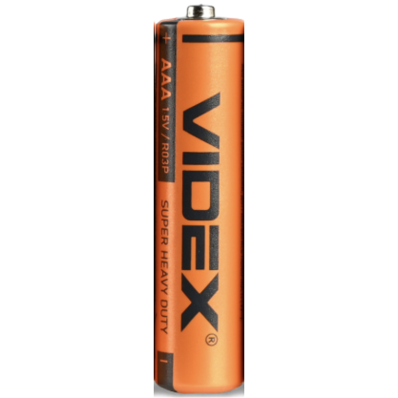 Батарейка VIDEX R3 (ААА), сольова, 60 шт., 4,4 грн/шт. Батарейка VIDEX R3 (ААА), сольова, 60 шт., 4,4 грн/шт.