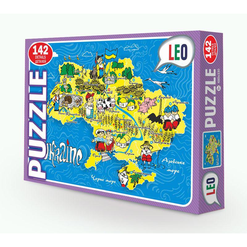 Пазли 142 ел. “Україна“ 068-1 (12) “LEO“