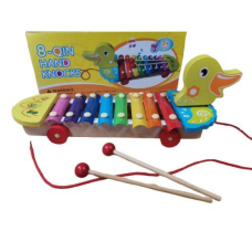 Дерев“яна іграшка Ксилофон каталка