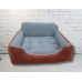 М“яке місце лежанка ліжко (45*45 см) для кішки кота собаки з якісної меблевої тканини