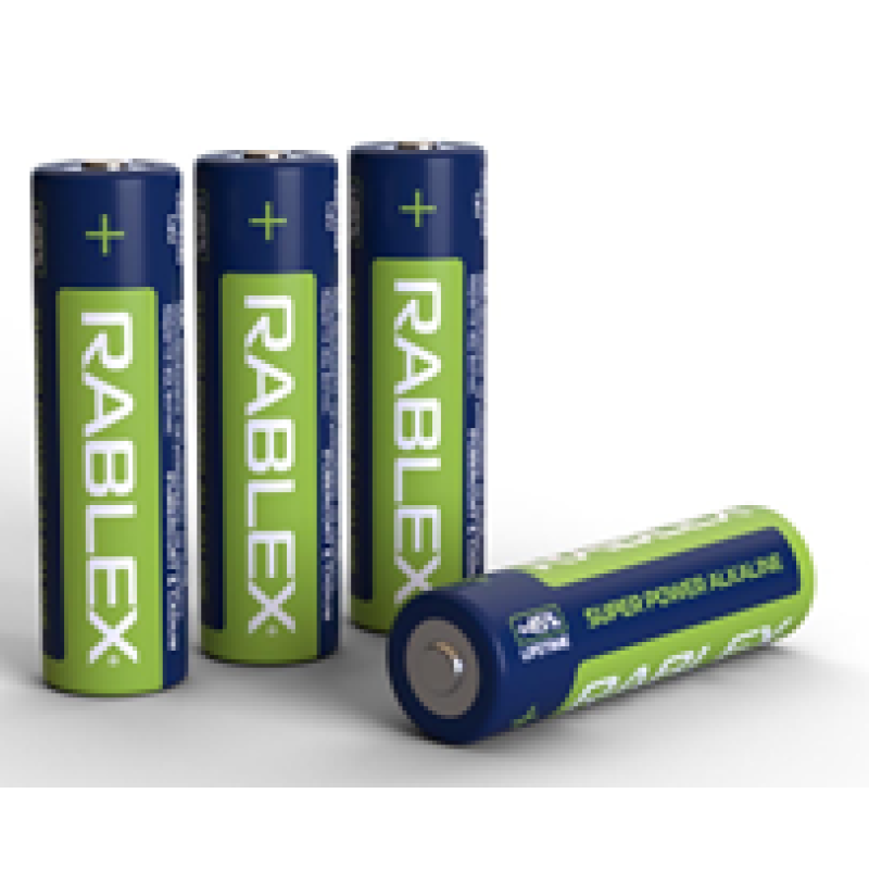Батарейка RABLEX Super Power LR6 Alkaline (АА), лужна, 40 шт., НОВИЙ ДИЗАЙН Батарейка RABLEX Super Power LR6 Alkaline (АА), лужна, 40 шт., НОВИЙ ДИЗАЙН