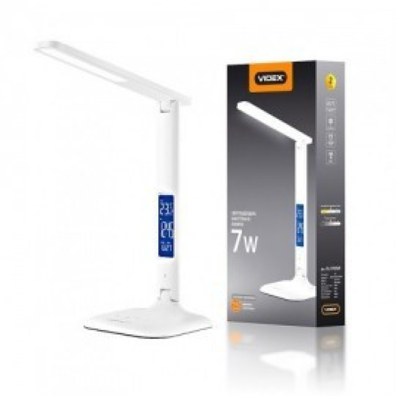 LED лампа настільна Videx VL-TF05W 7W 3000-5500K 220V LED лампа настільна Videx VL-TF05W 7W 3000-5500K 220V