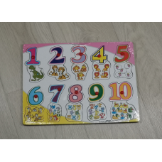 Рамка-вкладиш Цифри з ручкою