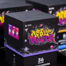 Маркери акрилові STA для малювання, преміум якість, набір 36 кольорів, універсальні для скла, дерева, ткани та кераміки