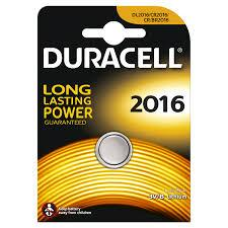 Батарейка Duracell CR2016 Lithium, 3.0V, 1шт, ТІЛЬКИ ОРИГІНАЛ