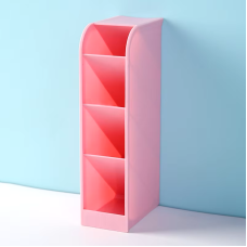 Органайзер настільний для канцелярії ручок і маркерів, органайзер для дрібниць, у кольорі рожевий