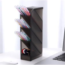 Органайзер настільний для канцелярії ручок і маркерів, органайзер для дрібниць, у кольорі чорний