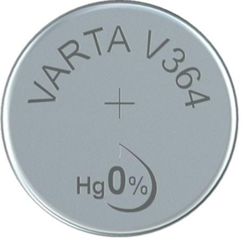 Батарейка Varta V364 Silver Oxide (SR621SW), 1.55V, 1шт Батарейка Varta V364 Silver Oxide (SR621SW), 1.55V, 1шт