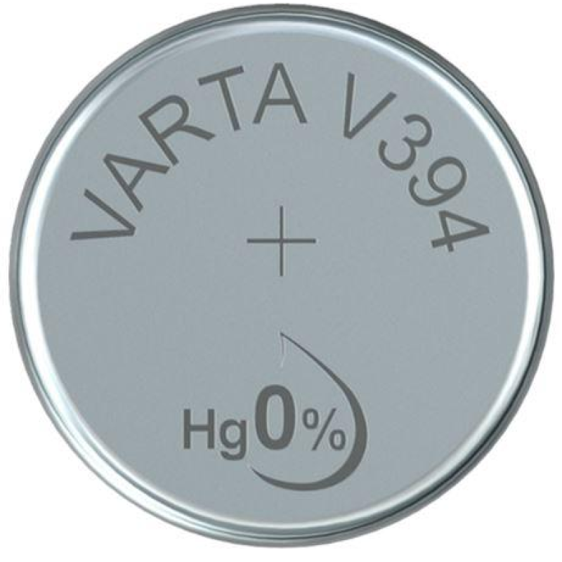 Батарейка Varta V394 Silver Oxide (SR936SW), 1.55V, 1 шт., Швейцарія
