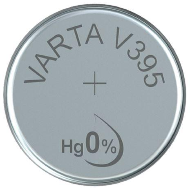Батарейка Varta V395 Silver Oxide (SR927SW), 1.55V, 1 шт., Германія Батарейка Varta V395 Silver Oxide (SR927SW), 1.55V, 1 шт., Германія