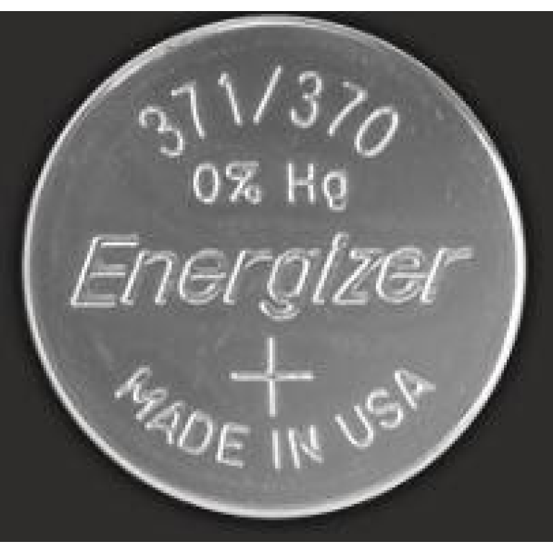 Батарейка Energizer 371/370 Silver Oxide (SR920SW), 1.55V, 1шт
