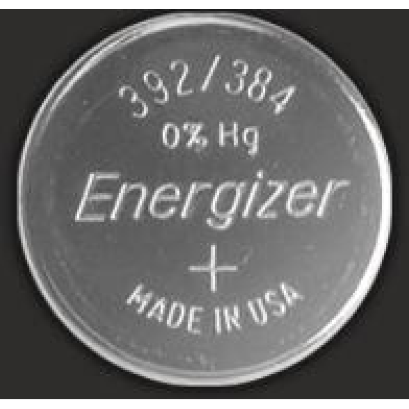 Батарейка Energizer 392/384 Silver Oxide (SR41SW), 1.55V, 1шт