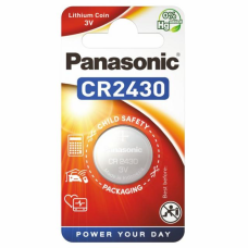 Батарейка Panasonic CR2430 Lithium, 3.0 V, 1 шт.