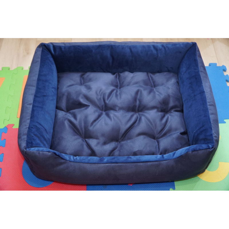 М“яке місце лежанка ліжко (50*40см, на блискавках в бортах) для кота собаки з меблевої тканини