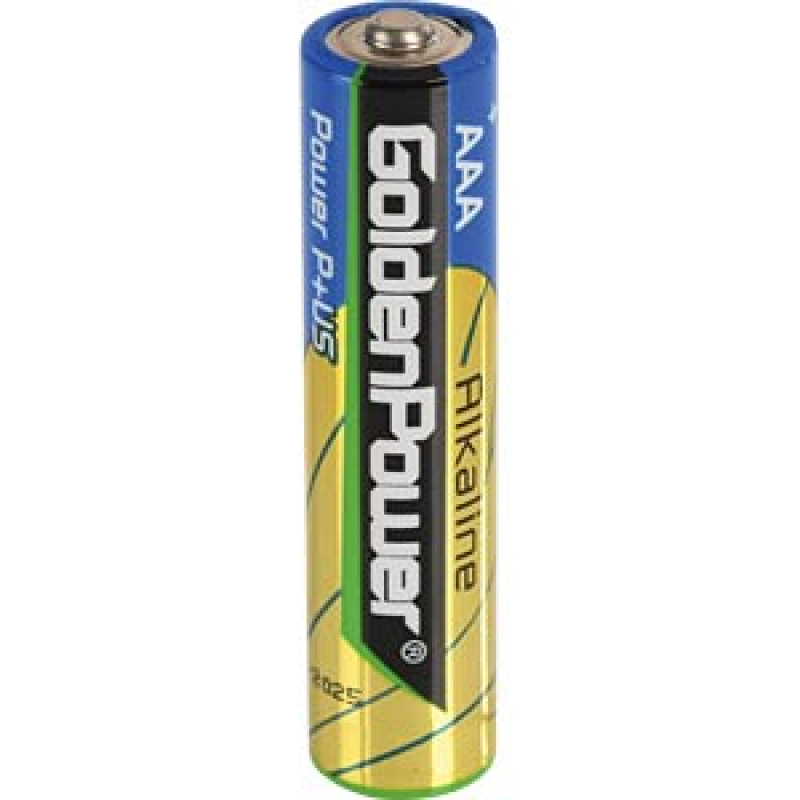 Батарейка Golden Power EcoTotal (GP) LR03 alkaline (AАА), лужна, 1 шт., ТІЛЬКИ ОРІГИНАЛ