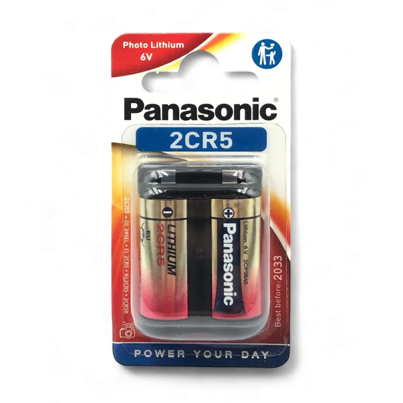 Батарейка Panasonic 2CR5 Lithium, 6.0 V, НОВИЙ ДИЗАЙН, ТІЛЬКИ ОРИГІНАЛ, 1шт Батарейка Panasonic 2CR5 Lithium, 6.0 V, НОВИЙ ДИЗАЙН, ТІЛЬКИ ОРИГІНАЛ, 1шт