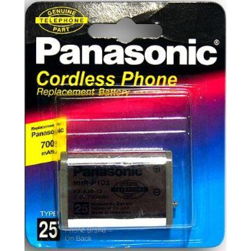 Аккумулятор Panasonic HHR-P103, 700mAh, 3.6V