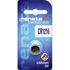 Батарейка Renata CR1216 Lithium, 3.0 V, 1 шт.