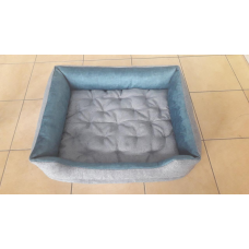 М“яке місце лежанка ліжко (50*40см, на блискавках в бортах) для кота собаки з меблевої тканини