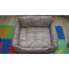 М“яке місце лежанка ліжко (50*40см) для кішки кота собаки з якісної меблевої тканини