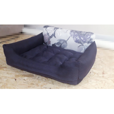 М“яке місце лежанка ліжко (50*40 см, блискавки в ботиках) для кота кота собаки з якісної меблевої тканини