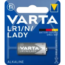 Батарейка VARTA LR1 Alkaline, 1.5V, лужна, 1 шт.