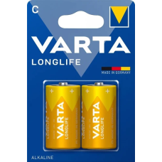 Батарейка Varta Longlife Alkaline LR14 (C), лужна, 1 шт.