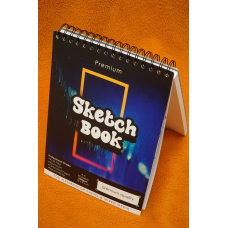 Скетчбук бумага акварельна на спіралі А4, 50 листів, 250 г/м2