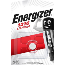 Батарейка Energizer CR1216 Lithium, 3.0 V, 1 шт.