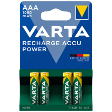 Акумулятор Varta R3 (AАА), 1000mAh Ni-MH, 4 шт., ТІЛЬКИ ОРИГІНАЛ, 82грн/шт