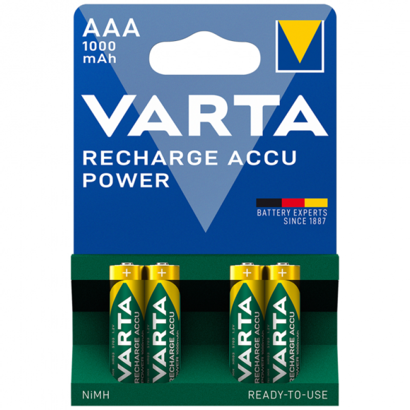 Акумулятор Varta R3 (AАА), 1000mAh Ni-MH, 4 шт., ТІЛЬКИ ОРИГІНАЛ, 82грн/шт Акумулятор Varta R3 (AАА), 1000mAh Ni-MH, 4 шт., ТІЛЬКИ ОРИГІНАЛ, 82грн/шт