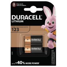 Батарейка літієва Duracell CR123a (123) Lithium, 3.0V, 2 шт, ТІЛЬКИ ОРИГІНАЛ