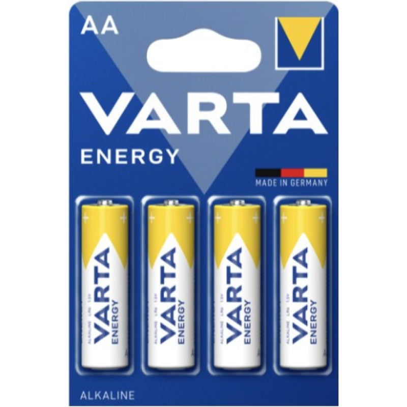 Батарейка Varta Energy Alkaline LR6 (АА), лужна, 1 шт., ТІЛЬКИ ОРИГИНАЛ Батарейка Varta Energy Alkaline LR6 (АА), лужна, 1 шт., ТІЛЬКИ ОРИГИНАЛ