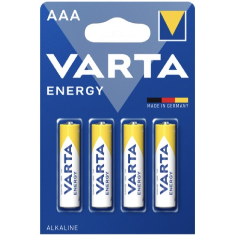 Батарейка Varta Energy Alkaline LR03 (AАА), лужна, 1 шт.