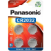 Батарейка Panasonic CR2032 Lithium, 3.0 V, 1 шт.