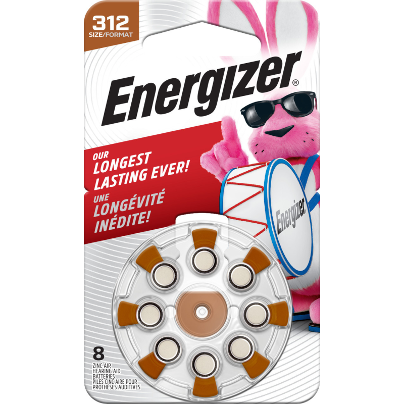 Батарейка Energizer Zink Air 312 (ZA312), 1.4V, 1 шт. Батарейка Energizer Zink Air 312 (ZA312), 1.4V, 1 шт.