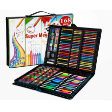 Акція! Великий набір для малювання на 168 предметів, Набір для дитячої творчості та креативу