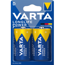 Батарейка Varta Longlife Power Alkaline LR20 (D), лужна, 2 шт.